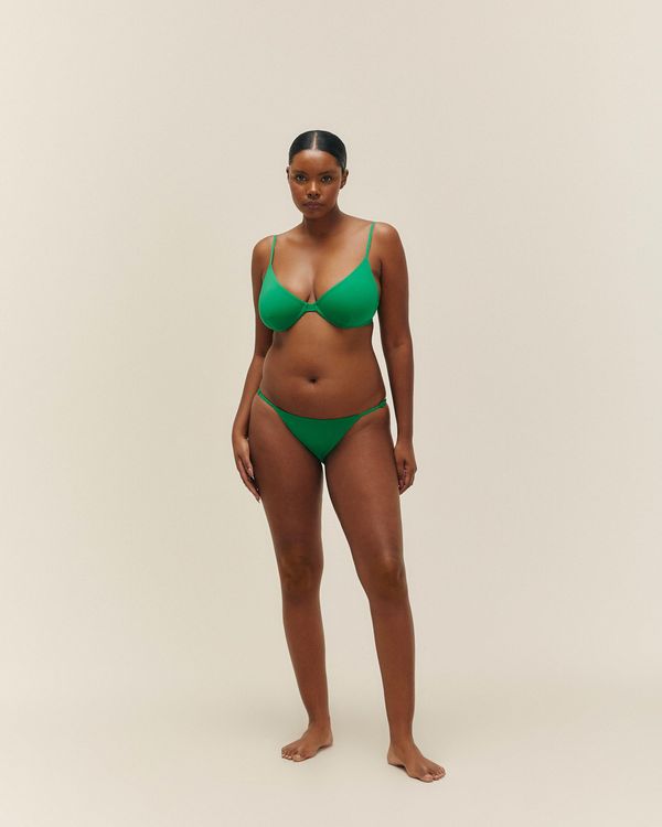 Haight x Tina Kunakey: Tina Adjustable Bikini Bottom - Black – Azaleas